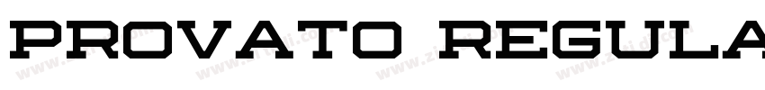 Provato Regular字体转换 Provato Regular字体转换